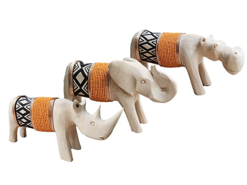 Orange and Ethnic Pattern